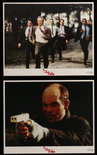 9a176 IN THE LINE OF FIRE 7 8x10 mini LCs '93 Clint Eastwood, John Malkovich, sexy Rene Russo!