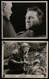 9a217 KIRK DOUGLAS 32 8x10 stills '50s-70s cool portraits of the star from a variety of roles!