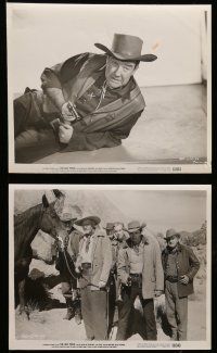 9a487 LAST POSSE 9 8x10 stills '53 Crawford is a sheriff who has no friends except his badge!