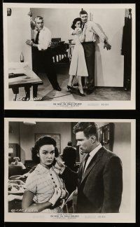 9a411 NIGHT THE WORLD EXPLODED 11 8x10 stills '57 portraits of Kathryn Grant & William Leslie!