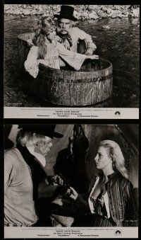9a493 PAINT YOUR WAGON 9 8x10 stills '69 western images of Lee Marvin & sexy Jean Seberg