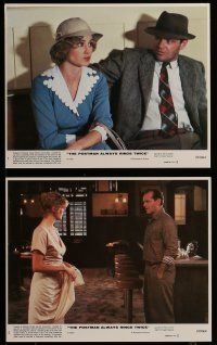 9a130 POSTMAN ALWAYS RINGS TWICE 8 8x10 mini LCs '81 Jack Nicholson & Jessica Lange, Bob Rafelson!