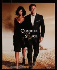 9a012 QUANTUM OF SOLACE 12 8x10 mini LCs '08 Daniel Craig as James Bond + sexy Olga Kurylenko!