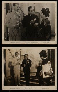 9a948 THUNDER IN THE EAST 3 8x10 stills '35 great images of Japanese Charles Boyer & Merle Oberon!