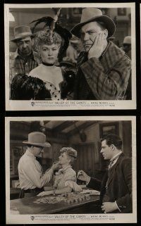 9a567 VALLEY OF THE GIANTS 8 8x10 stills R48 logger Wayne Morris & pretty Claire Trevor!