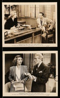 9a848 WIFE WANTED 5 8x10 stills '46 Kay Francis, Paul Cavanagh, Robert Shayne