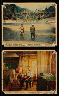 9a183 BRIDGE ON THE RIVER KWAI 5 color English FOH LCs '58 Holden, Guinness, David Lean classic!