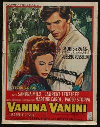 9b045 BETRAYER Belgian '61 Rossellini's Vanina Vanini, Donelli art of doomed lovers!