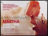 9b354 MARTHA MARCY MAY MARLENE DS British quad '11 pretty Elizabeth Olsen in the title role!