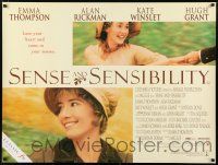 9b372 SENSE & SENSIBILITY DS British quad '95 Ang Lee, Emma Thompson, Kate Winslet, Alan Rickman