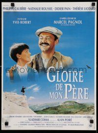 9b290 MY FATHER'S GLORY French 15x21 '91 Philippe Caubere, Nathalie Roussel, from Pagnol novel!