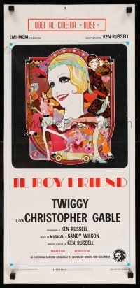 9b215 BOY FRIEND Italian locandina '72 Twiggy by Dick Ellescas, directed by Ken Russell!