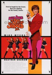 9c081 AUSTIN POWERS: THE SPY WHO SHAGGED ME 1sh '99 Mike Myers, super sexy Heather Graham!