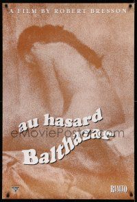 9c090 BALTHAZAR 1sh R03 Robert Bresson's Au Hasard Balthazar, image of Anne Wiazemsky.