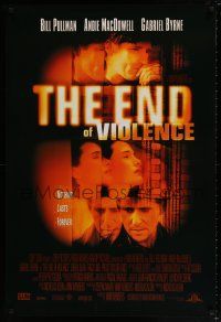 9c218 END OF VIOLENCE 1sh '97 directed by Wim Wenders, Traci Lind, Andie Macdowell!