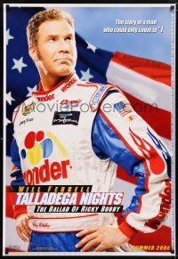 9c726 TALLADEGA NIGHTS THE BALLAD OF RICKY BOBBY printer's test teaser 1sh '06 NASCAR, Will Ferrell