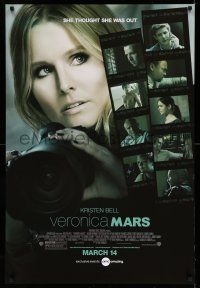 9c800 VERONICA MARS advance DS 1sh '14 close-up of sexy Kristen Bell in title role!