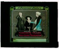 9d095 MISS GEORGE WASHINGTON glass slide '16 compulsive liar Marguerite Clark gets in trouble!
