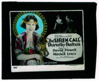 9d123 SIREN CALL glass slide '22 he refused to buy a kiss - because it insulted womanhood!