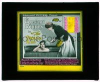 9d130 STOLEN KISS glass slide '20 great image of Constance Binney naked in bath!