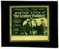 9d132 TAMING OF THE SHREWD glass slide '22 Round Five of The Leather Pushers boxing series!