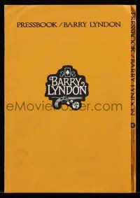 9d476 BARRY LYNDON pressbook '75 Stanley Kubrick, Ryan O'Neal, historical romantic war melodrama!