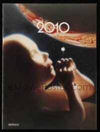 9d664 2010 souvenir program book '84 the year we make contact, sequel to 2001: A Space Odyssey!