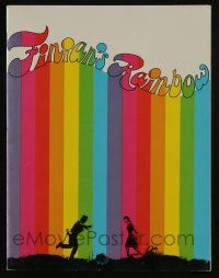 9d761 FINIAN'S RAINBOW souvenir program book '68 Fred Astaire, Petula Clark, Francis Ford Coppola