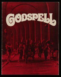 9d773 GODSPELL souvenir program book '73 David Greene classic religious musical, great images!
