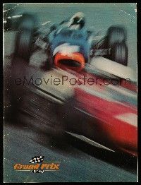 9d784 GRAND PRIX Cinerama souvenir program book '67 Formula One race car driver James Garner