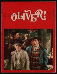 9d885 OLIVER souvenir program book '69 Charles Dickens, Mark Lester, Shani Wallis, Carol Reed!