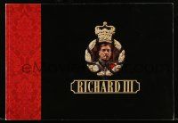 9d911 RICHARD III souvenir program book '95 McKellen, Annette Bening, Robert Downey Jr., Shakespeare