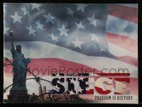 9d936 SIEGE souvenir program book '98 Denzel Washington, Bruce Willis, Freedom is History!