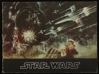 9d952 STAR WARS souvenir program book 1977 George Lucas classic sci-fi epic!