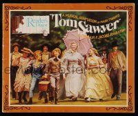 9d976 TOM SAWYER souvenir program book '73 Johnny Whitaker & Jodie Foster in Mark Twain classic!