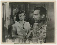 9d168 FROM HERE TO ETERNITY 11.25x14 still '53 c/u of Donna Reed staring at Montgomery Clift!