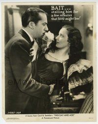 9d224 THIS DAY & AGE 11x14 still '33 by Cecil B. DeMille, Judith Allen seduces Bradley Page