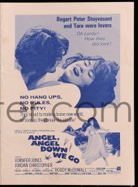 9d271 ANGEL ANGEL DOWN WE GO herald '69 AIP, counter-culture drugs, thugs & cannibalism!
