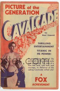 9d305 CAVALCADE herald '33 Diana Wynyard & Clive Brook, Best Picture & Best Director winner!