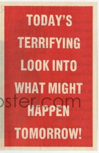 9d314 CRACK IN THE WORLD herald '65 Today's Terrifying Look Into What Might Happen Tomorrow!