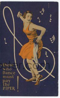 9d317 DANCE MAGIC herald '27 Ben Lyon, Pauline Stark, Broadway, those who dance must pay the piper!