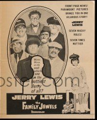 9d334 FAMILY JEWELS herald '65 Jerry Lewis is seven times nuttier in seven different roles!