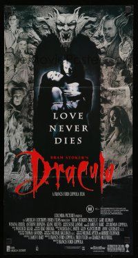 9g159 BRAM STOKER'S DRACULA Aust daybill '92 Francis Ford Coppola, Gary Oldman & Winona Ryder!