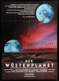 9g350 DUNE advance German 33x47 '84 David Lynch sci-fi epic, best image of two moons over desert!