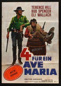 9g398 ACE HIGH German R70s Eli Wallach, Terence Hill, spaghetti western, cool ace of spades design!