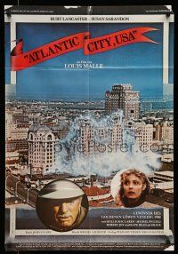 9g408 ATLANTIC CITY German '80 Burt Lancaster, cool Baltimore art and design of New Jersey!