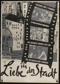 9g523 LOVE IN THE CITY German '55 Michelangelo Antonioni & Federico Fellini's L'Amore in Citta!