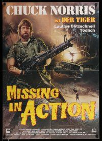 9g534 MISSING IN ACTION German '84 Chuck Norris in Vietnam, he is Der Tiger!