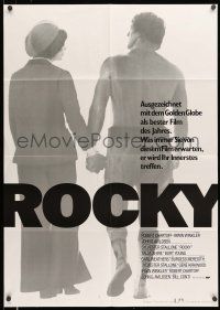 9g570 ROCKY German R80s different image of Sylvester Stallone & Talia Shire, boxing classic!