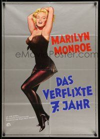 9g579 SEVEN YEAR ITCH German R70s Billy Wilder, great different sexy art of Marilyn Monroe!